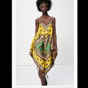 Never Worn Zara Dress w Matching Headband